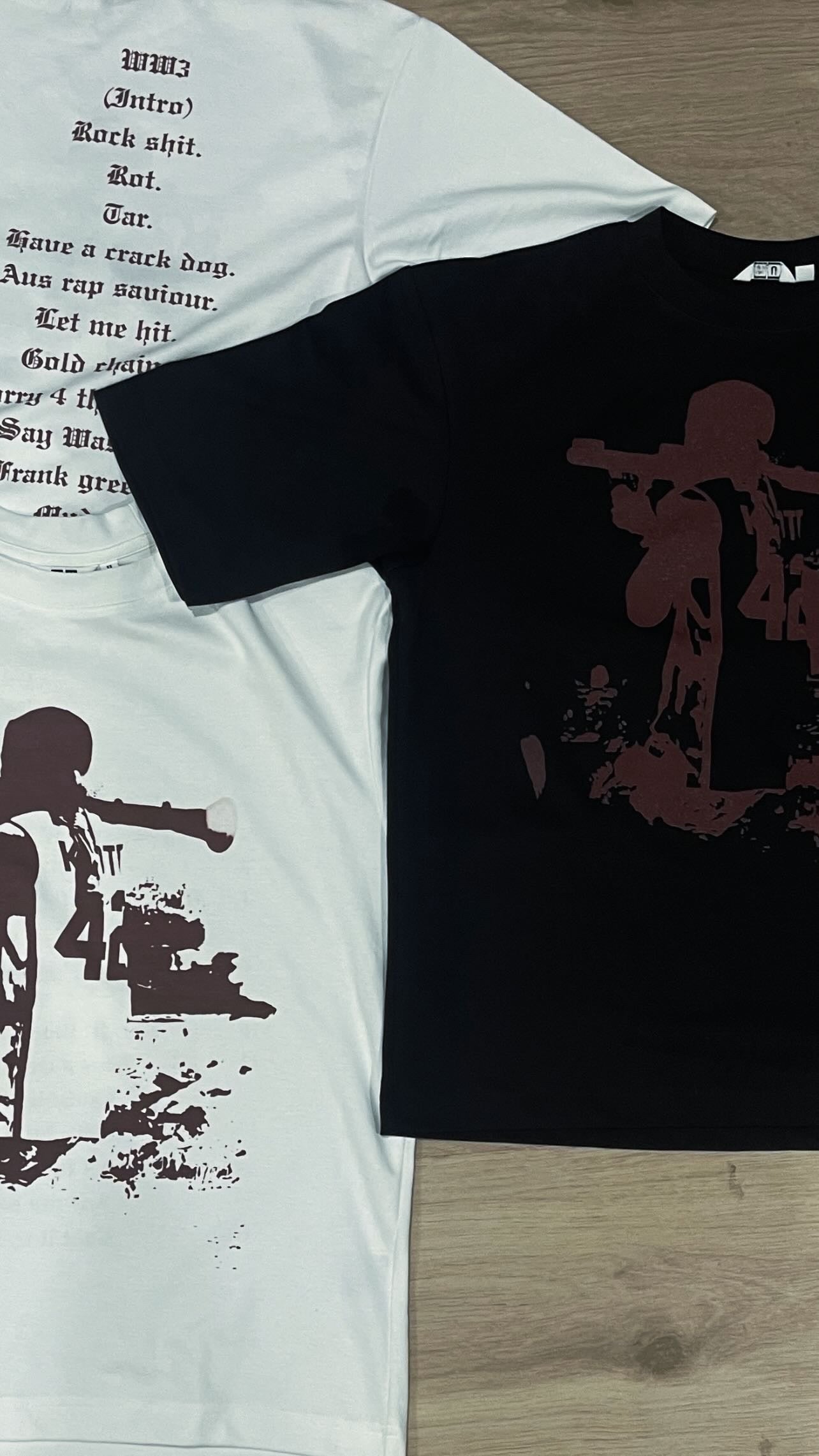 Kote$ WW3 album tee