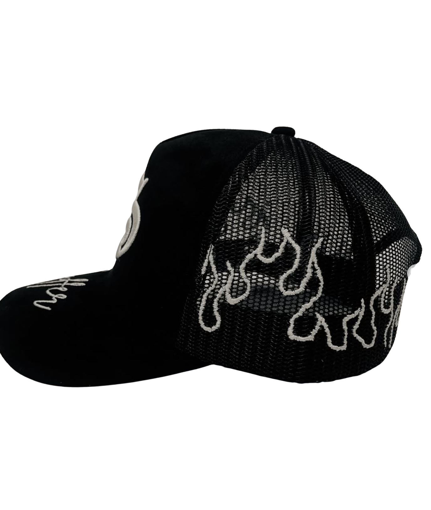 SUEDE “SUFFER” CAPS